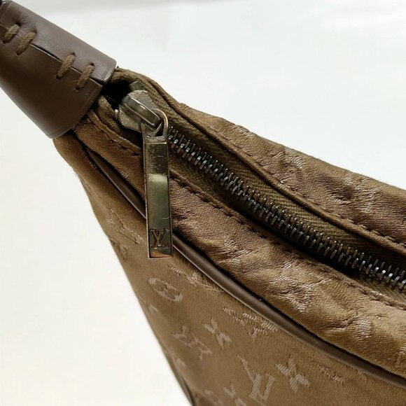 Louis Vuitton LV Shoulder Bag Brown Monogram Satin 730-061225 - Picture 8 of 13